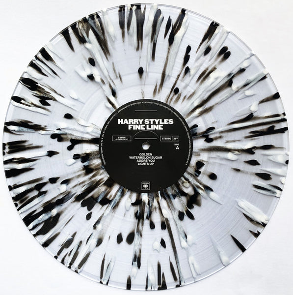 Harry Styles ‎– Fine Line - New 2 LP Record 2019 Columbia/Target Exclusive Clear w/ Black & White Splatter Vinyl & Poster - Pop Rock / Brit Pop - Shuga Records