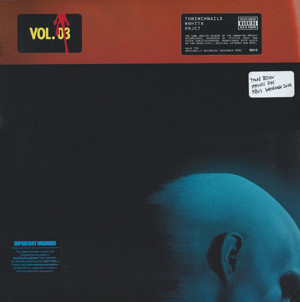 Trent Reznor And Atticus Ross - Watchmen: Vol. 03 (Music From The HBO Series) - New LP Record 2019 The Null Corporation USA Vinyl - HBO Series Soundtrack - Shuga Records