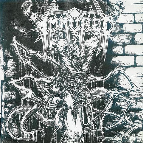 Immured / Malignant Tumour – Immured / Forensic Clinicism / The Sanguine Article - Mint- 7" EP Record 1996 Obscene Productions Czech Republic Vinyl & Insert - Grindcore / Death Metal