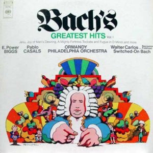 Various ‎– Bach's Greatest Hits Vol. 1 - New Vinyl Record 1971 (Original Press) Stereo USA - Classical