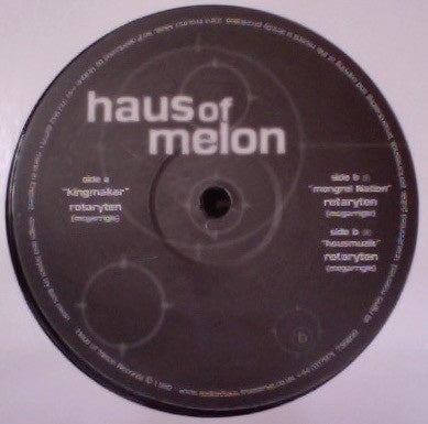 Rotary Ten – Kingmaker - New 12" Haus Of Melon 1999 UK Vinyl - Progressive House