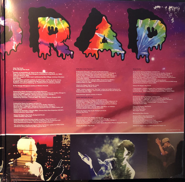 Chance The Rapper – Acid Rap (2013) - Mint- 2 LP Record 2014 Self-Released Purple Vinyl & Numbered - Chicago Hip Hop