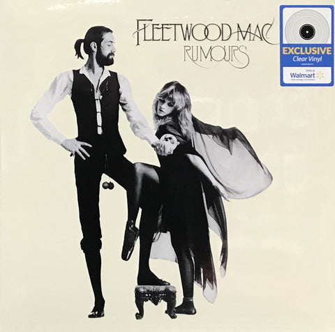 Fleetwood Mac ‎– Rumours (1977) New LP Record 2019 Warner Europe Walmart Exclusive Clear Vinyl - Classic Rock / Soft Rock