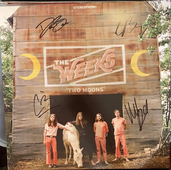 The Weeks – Two Moons - New LP Record 2019 Crooked Letter USA Black Vinyl & Signed Autographed - Rock - Shuga Records