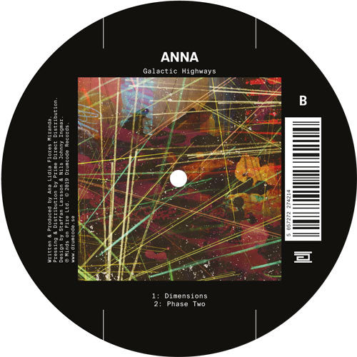 ANNA ‎– Galactic Highways - New EP Record 2020 Drumcode Sweden Import Vinyl - Techno - Shuga Records