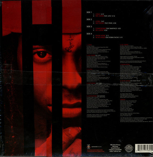 Lil Wayne - Tha Carter III - New 2 LP Record 2008 Cash Money Universal Motown Vinyl - Hip Hop