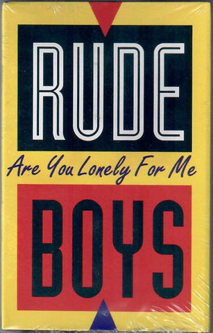 Rude Boys – Are You Lonely For Me- Used Cassette Single 1991 Atlantic Tape- Funk/Soul