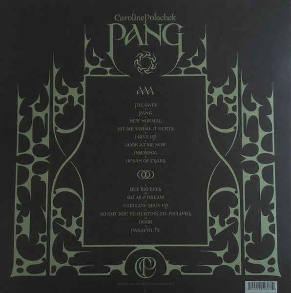 Caroline Polachek ‎– Pang - New LP Record 2020 Perpetual Novice Limited Edition 180 gram Gold Swirl Colored Vinyl & Poster - Electronic / Pop