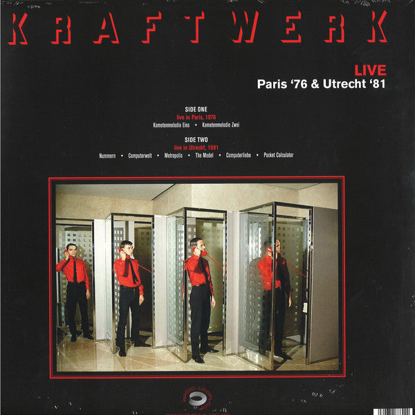 Kraftwerk ‎– Live - Paris '76 & Utrecht '81 - New LP Record 2019 Radio Looploop UK Import Vinyl - Electronic / Krautrock / Synth-pop - Shuga Records