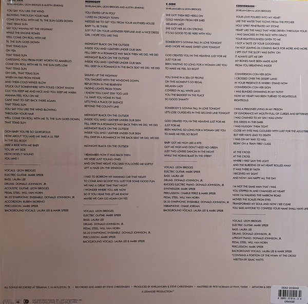 Khruangbin & Leon Bridges - Texas Sun - Mint- EP Record 2020 Dead Oceans USA Indie Exclusive Orange Translucent Vinyl & Download - Funk / Soul / Psychedelic - Shuga Records