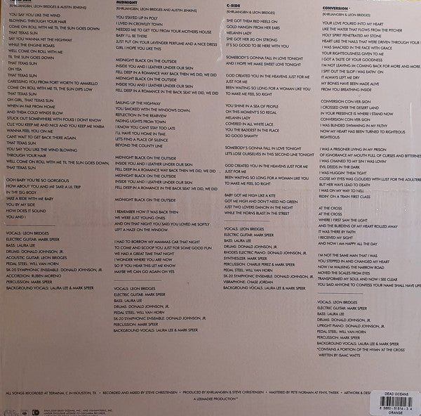 Khruangbin & Leon Bridges - Texas Sun - Mint- EP Record 2020 Dead Oceans USA Indie Exclusive Orange Translucent Vinyl & Download - Funk / Soul / Psychedelic