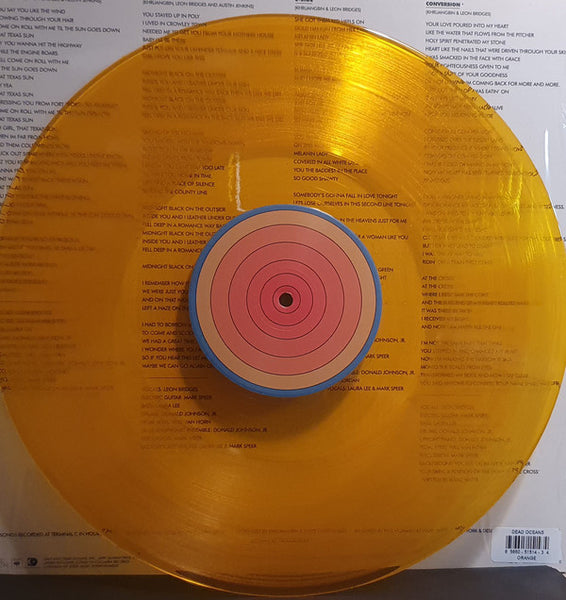 Khruangbin & Leon Bridges - Texas Sun - Mint- EP Record 2020 Dead Oceans USA Indie Exclusive Orange Translucent Vinyl & Download - Funk / Soul / Psychedelic - Shuga Records