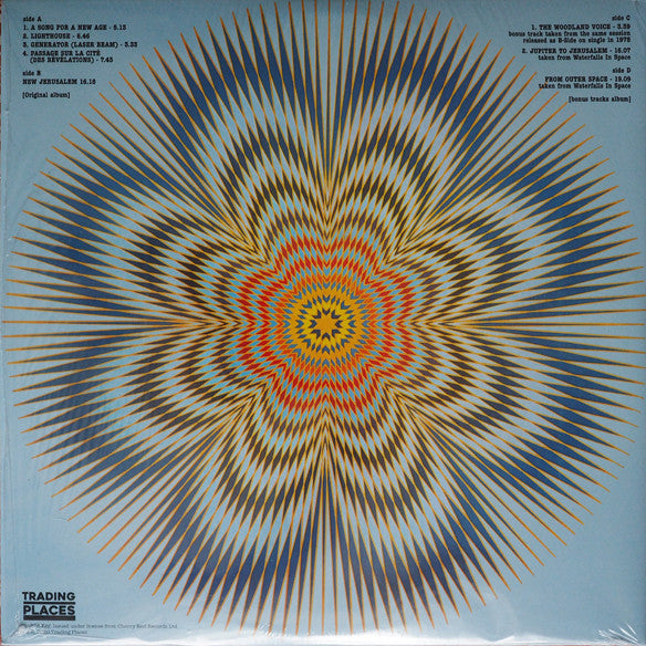 Tim Blake ‎– Blake's New Jerusalem (1978) New 2 LP Record 2020 Trading Places UK Import Vinyl - Space Rock / Prog Rock / Ambient - Shuga Records