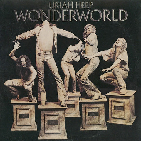 Uriah Heep ‎– Wonderworld - VG+ LP Record 1974 Warner Bros USA Vinyl - Hard Rock / Prog Rock