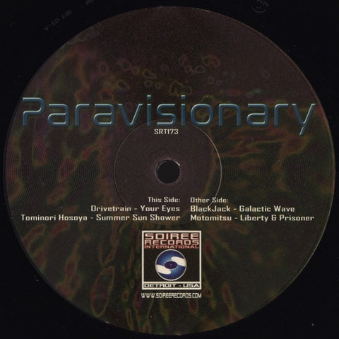 Various – Paravisionary - New 12" EP Record 2020 Soiree USA Vinyl - Detroit Deep House / House