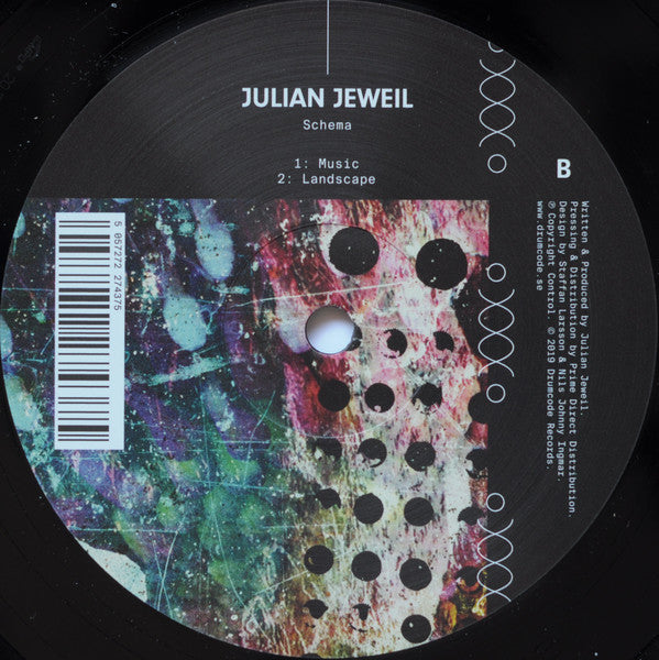 Julian Jeweil ‎– Schema - New EP Record 2020 Drumcode Sweden Import Vinyl - Techno