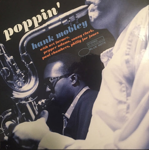 Hank Mobley ‎– Poppin' (1980) - Mint- LP Record 2020 Blue Note Tone Poet USA 180 gram Vinyl - Jazz / Hard Bop
