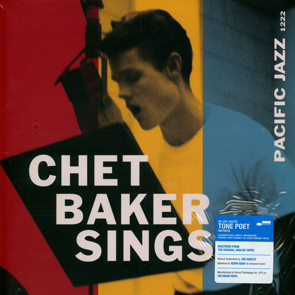 Chet Baker - Chet Baker Sings (1954) - New LP Record 2020 Blue Note Pacific Jazz Tone Poet USA 180 gram Vinyl - Cool Jazz
