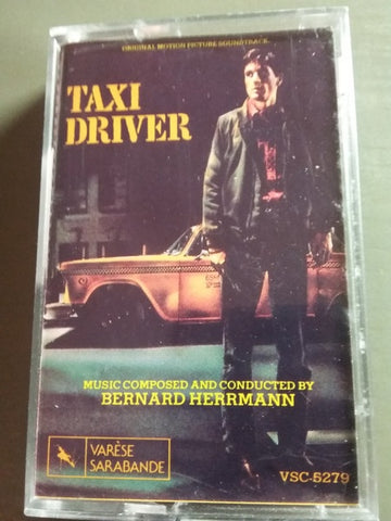 Bernard Herrmann – Taxi Driver (Original Motion Picture Soundtrack) - Used Cassette 1986 Varèse Sarabande Tape - Jazz / Easy Listening / Doomer Jazz