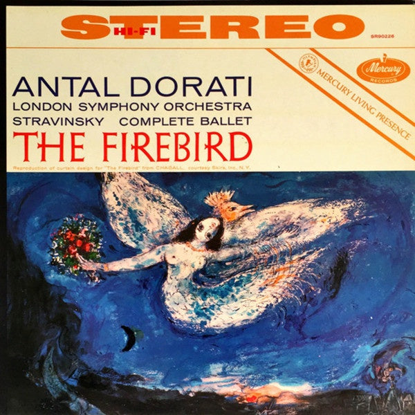 Antal Dorati – Stravinsky-The Firebird (1960) - New LP Record 2022 Mercury German Vinyl - Classical - Shuga Records