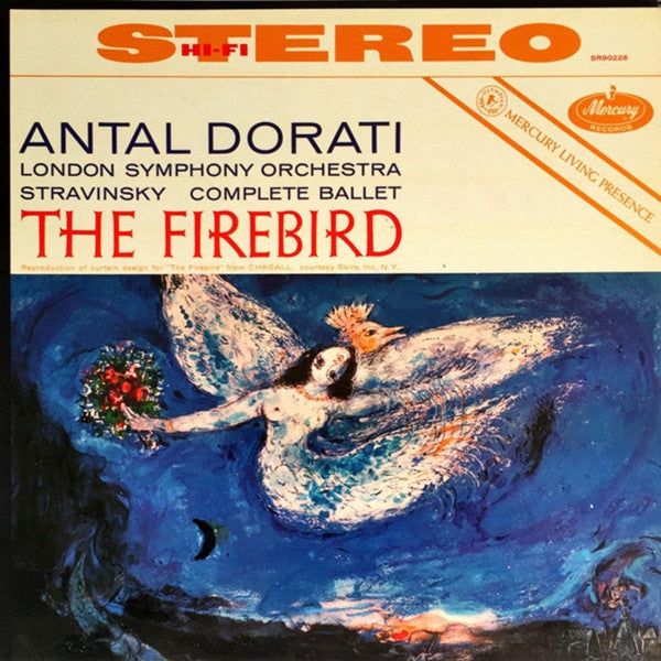 Antal Dorati – Stravinsky-The Firebird (1960) - New LP Record 2022 Mercury German Vinyl - Classical