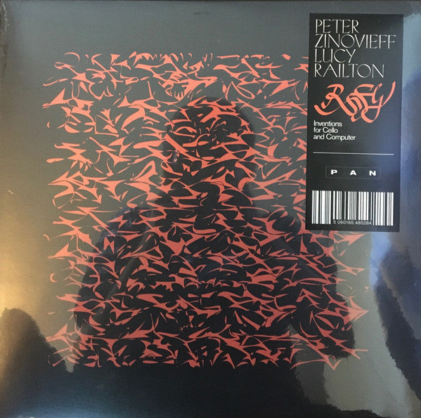 Peter Zinovieff & Lucy Railton - RFG Inventions for Cello and Computer - New LP Record 2020 PAN Germany Black Vinyl - Ambient / Experimental / Modern Classical - Shuga Records