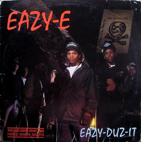 Eazy-E – Eazy-Duz-It - VG+ (VG Cover) LP Record 1988 Ruthless Priority USA Original Vinyl - Hip Hop