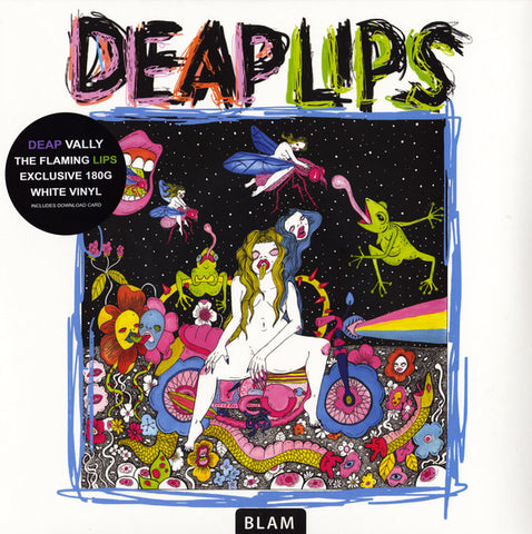 Deap Lips (Flaming Lips & Deap Vally) - Deap Lips - New LP Record 2020 Cooking USA Indie Exclusive White 180 gram Vinyl - Rock / Psychedelic
