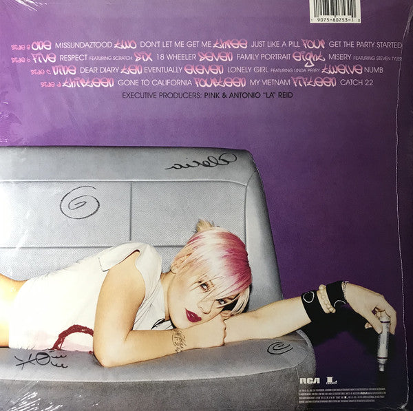 P!NK - M!ssundaztood (2001) - New 2 LP Record 2017 RCA USA Vinyl - Pop Rock - Shuga Records