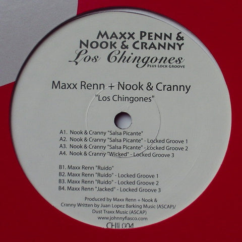 Maxx Renn & Nook & Cranny - Los Chingones - New 12" Single 2007 Chiltepín Vinyl - Chicago House / Deep House