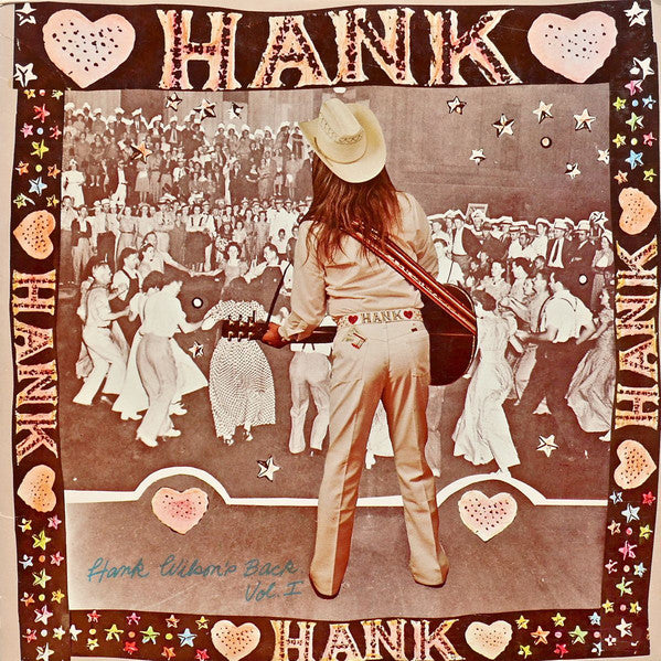 Leon Russell ‎– Hank Wilson's Back Vol. I - VG+ LP Record 1973 Shelter USA - Country Blues - Shuga Records