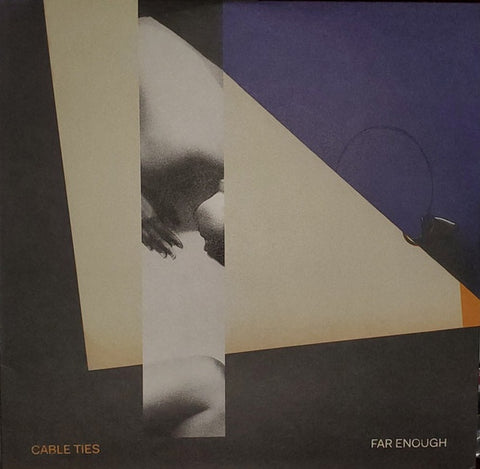 Cable Ties ‎– Far Enough - Mint- LP Record 2020 Merge Amber & Black Swirl Vinyl & Download - Garage Rock