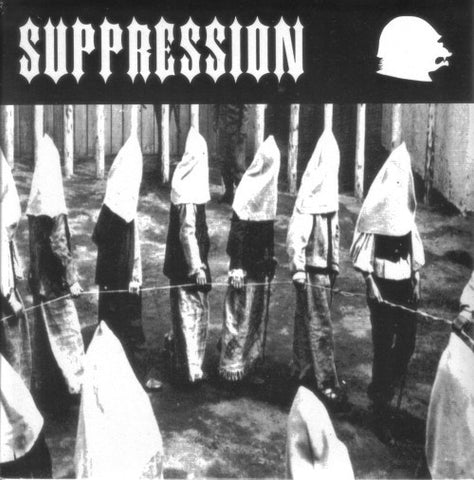 Suppression – Suppression - Mint- 7" EP Record 1993 Sludge France Vinyl & Insert - Grindcore / Hardcore
