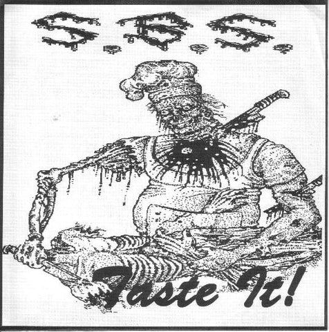 S.B.S. – Taste It! - VG+ 7" Single Record 1993 Red Stream USA Vinyl - Thrash