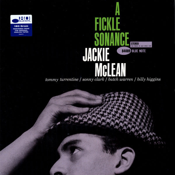 Jackie McLean ‎– A Fickle Sonance (1962) - New LP Record 2020 Blue Note Europe 180 gram Vinyl - Jazz / Hard Bop - Shuga Records