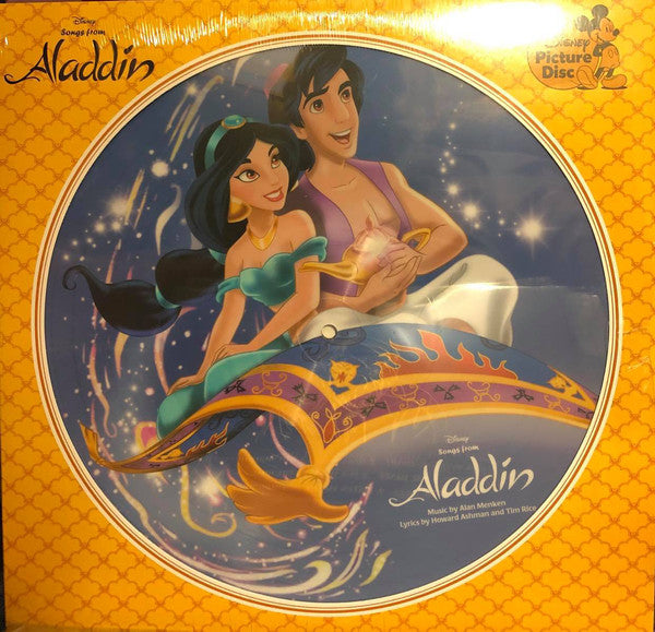 Various ‎– Songs From Aladdin - New LP Record 2019 Walt Disney Picture Disc Vinyl - Soundtrack
