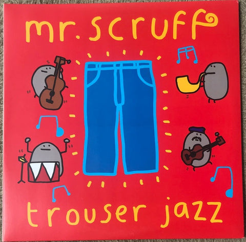 Mr. Scruff – Trouser Jazz (2002) - New 2 LP Record 2023 Ninja Tune UK Red & Blue Vinyl & Download - Electronic / Breakbeat / Future Jazz