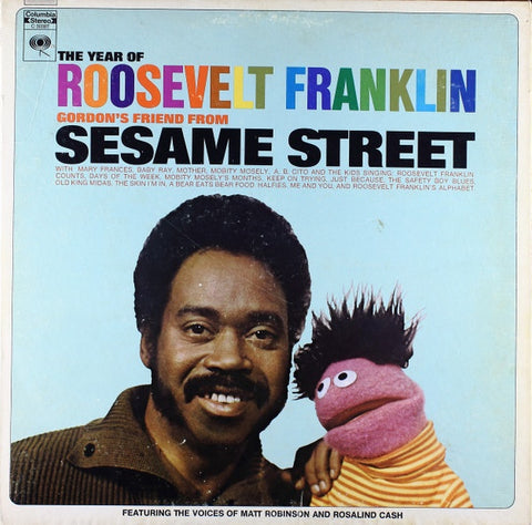 Roosevelt Franklin – The Year Of Roosevelt Franklin (Gordon's Friend From Sesame Street) - VG- (low grade) LP Record 1970 Columbia USA Vinyl - Children's Educational / Soul / Funk