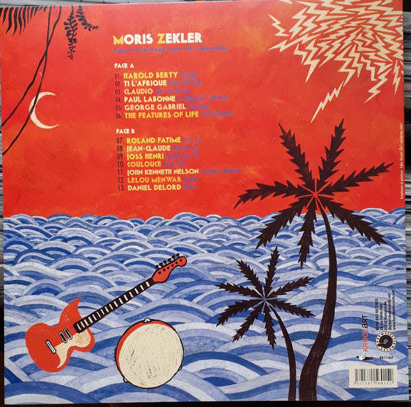 Various ‎– Moris Zekler Fuzz & Soul Sega From 70's Mauritius - New LP Record 2020 Born Bad France Import Vinyl - World / Séga / Psychedelic Rock - Shuga Records