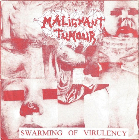 Malignant Tumour / Ingrowing – Swarming Of Virulency / Perpetual - Mint- 7" EP Record 1997 Epidemie Czech Republic Vinyl - Grindcore