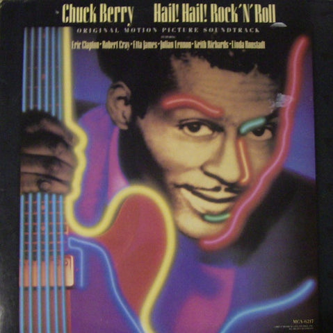 Chuck Berry – Hail! Hail! Rock 'N' Roll - Original Motion Picture - VG+ LP Record 1987 MCA USA Vinyl - Soundtrack