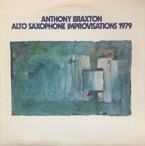 Anthony Braxton – Alto Saxophone Improvisations 1979 - Mint- 2 LP Record 1979 Arista USA Vinyl & Insert - Jazz / Free Jazz / Free Improvisation