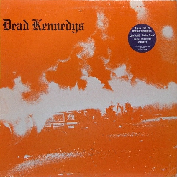 Dead Kennedys – Fresh Fruit For Rotting Vegetables - Mint- LP Record 1981 IRS USA Vinyl (no poster) - Hardcore / Punk