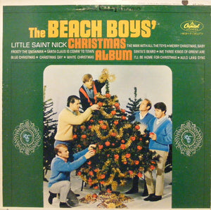 The Beach Boys ‎– The Beach Boys' Christmas Album (1964) - VG Lp Record 1975 Mono USA Vinyl - Holiday / Surf
