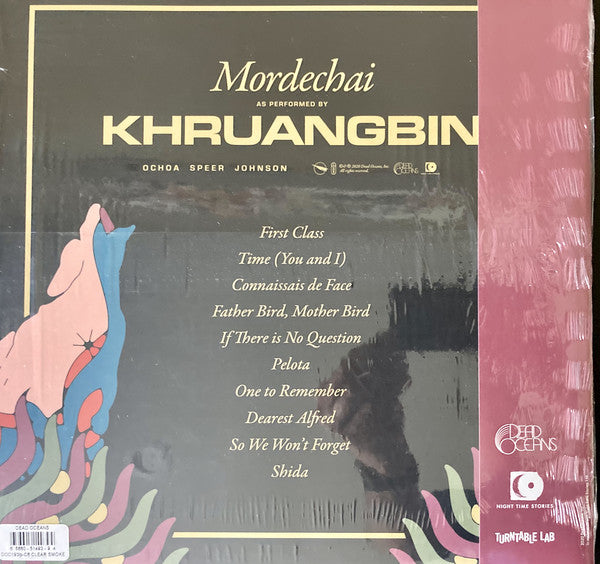 Khruangbin ‎– Mordechai - New LP Record 2020 Dead Oceans Turntable Lab Exclusive Clear Smoke Vinyl & Download - Funk / Psychedelic / Disco - Shuga Records