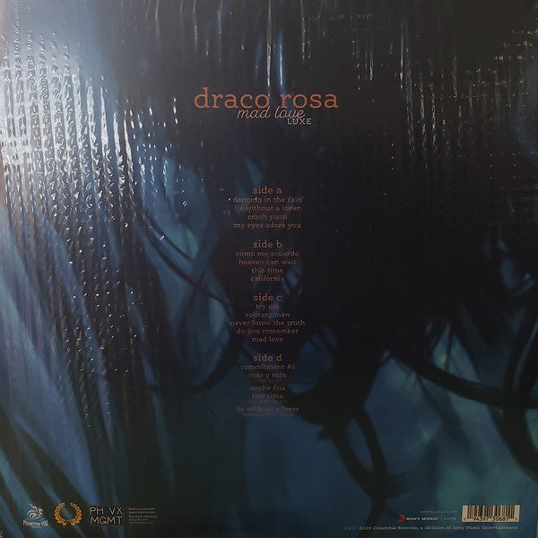 Draco Rosa ‎– Mad Love Luxe - New 2 LP Record 2020 Sony Music USA Pink Vinyl - Indie Rock - Shuga Records