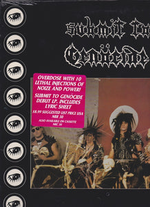 Genöcide – Submit To Genöcide - Mint- LP Record 1987 New Renaissance USA Vinyl & Insert - Heavy Metal / Hardcore / Punk