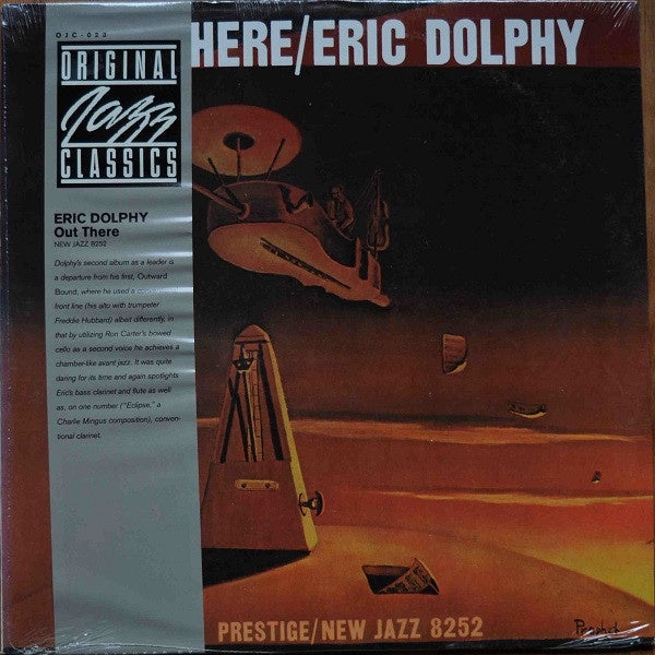 Eric Dolphy – Out There (1961) - Mint- LP Record 1982 Prestige USA Stereo Vinyl - Free Jazz / Hard Bop - Shuga Records