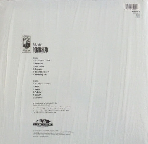 Portishead ‎– Dummy (1994) - New LP Record 2017 Go! Beat 180 Gram Vinyl - Trip Hop / Downtempo / Electronic - Shuga Records