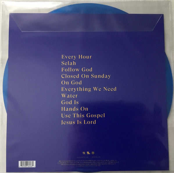 Kanye West - Jesus Is King - New LP Record 2020 Def Jam Transparent Blue Vinyl - Hip Hop / Gospel / R&B - Shuga Records